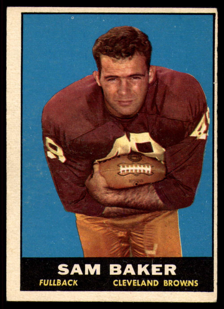 1961 Topps #74 Sam Baker EX/NM ID: 75066