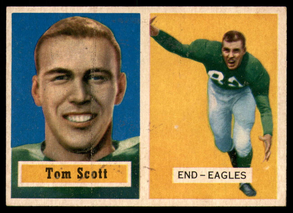 1957 Topps #25 Tom Scott EX ID: 81304