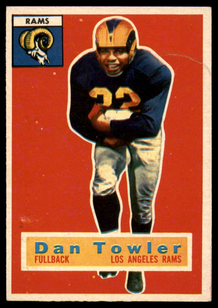 1956 Topps #90 Dan Towler VG  ID: 90548