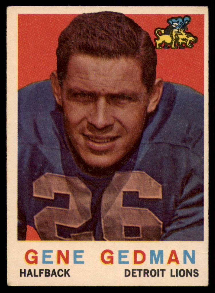 1959 Topps #35 Gene Gedman EX++ ID: 73918