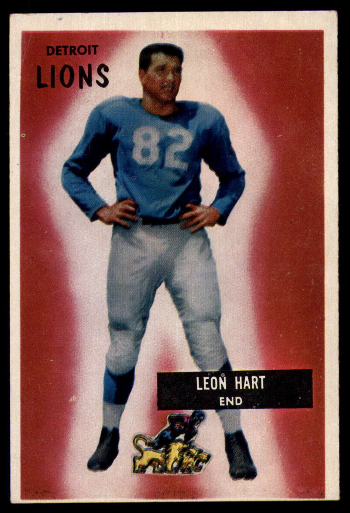 1955 Bowman #19 Leon Hart VG  ID: 90310