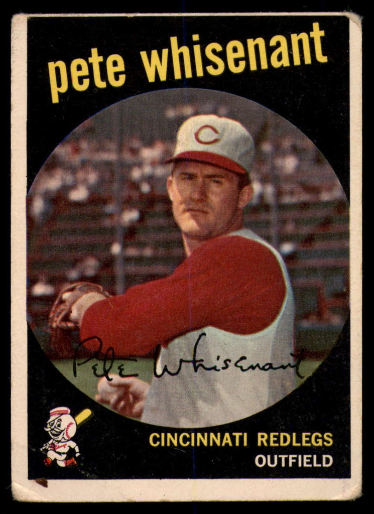 1959 Topps #14 Pete Whisenant UER VG ID: 65488