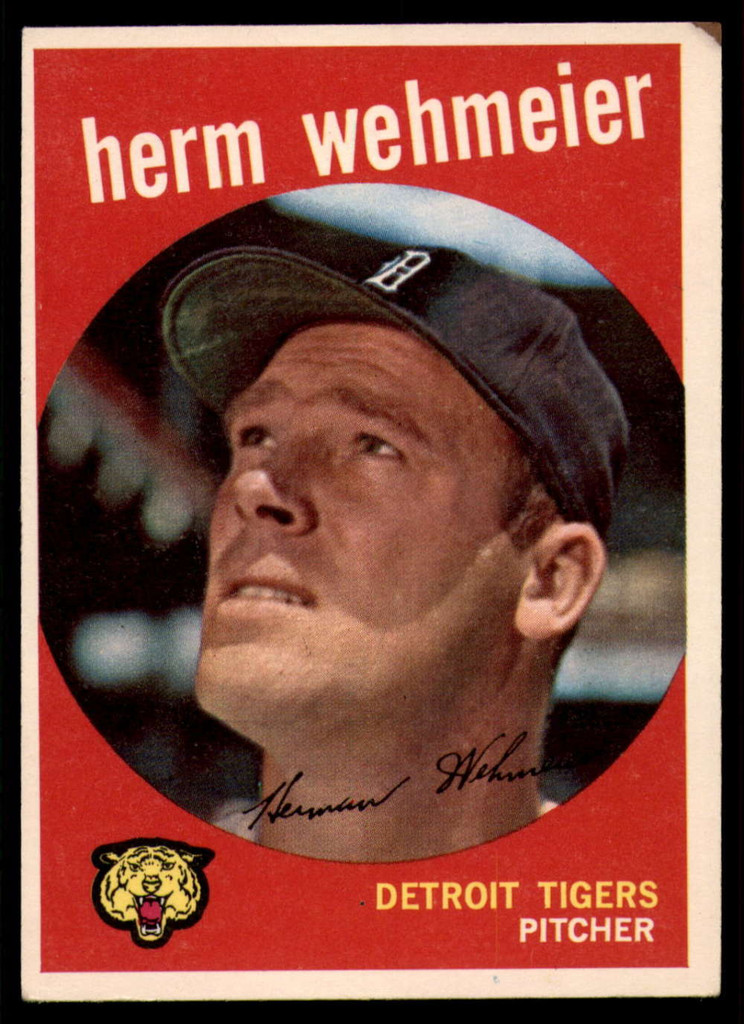 1959 Topps #421 Herm Wehmeier VG/EX ID: 69146