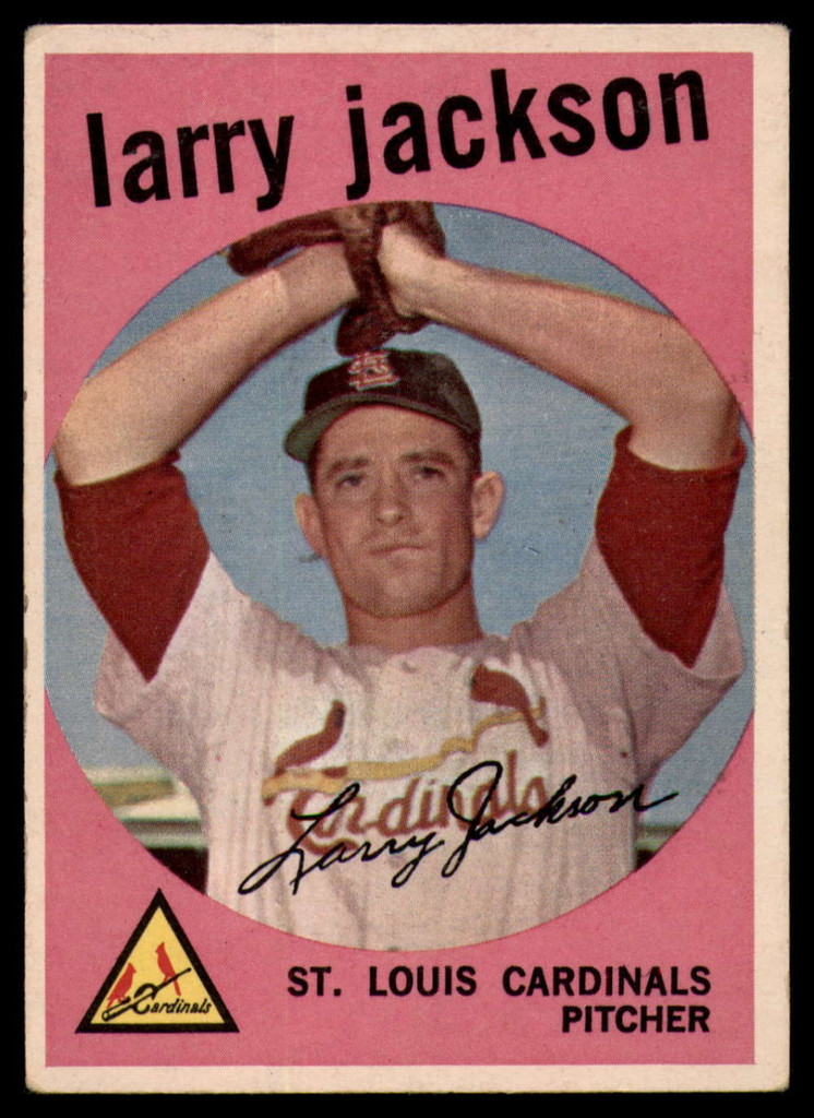 1959 Topps #399 Larry Jackson VG/EX ID: 68896