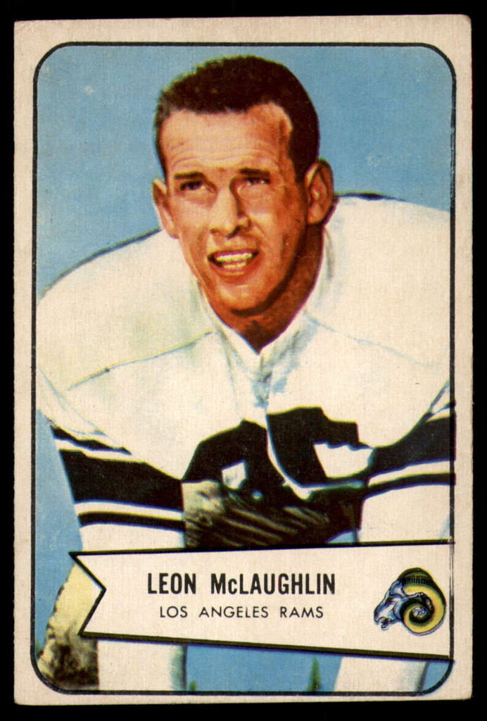 1954 Bowman #56 Leon McLaughlin VG Very Good  ID: 96345