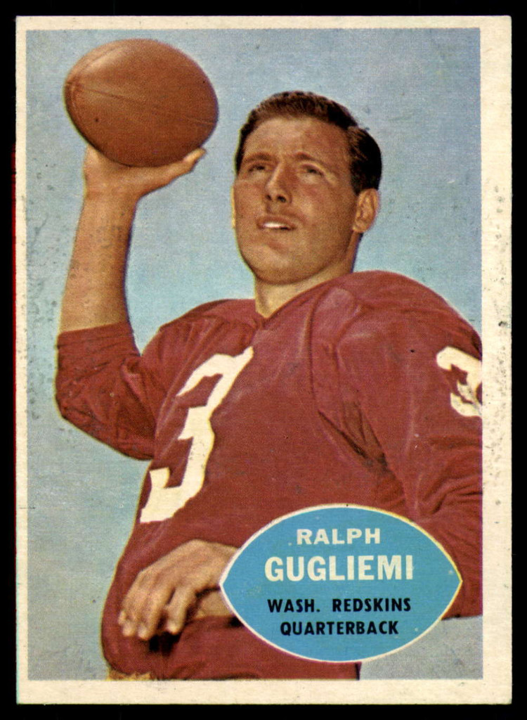 1960 Topps #123 Ralph Guglielmi UER EX/NM ID: 74342