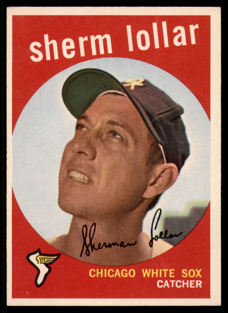 1959 Topps #385 Sherm Lollar VG/EX