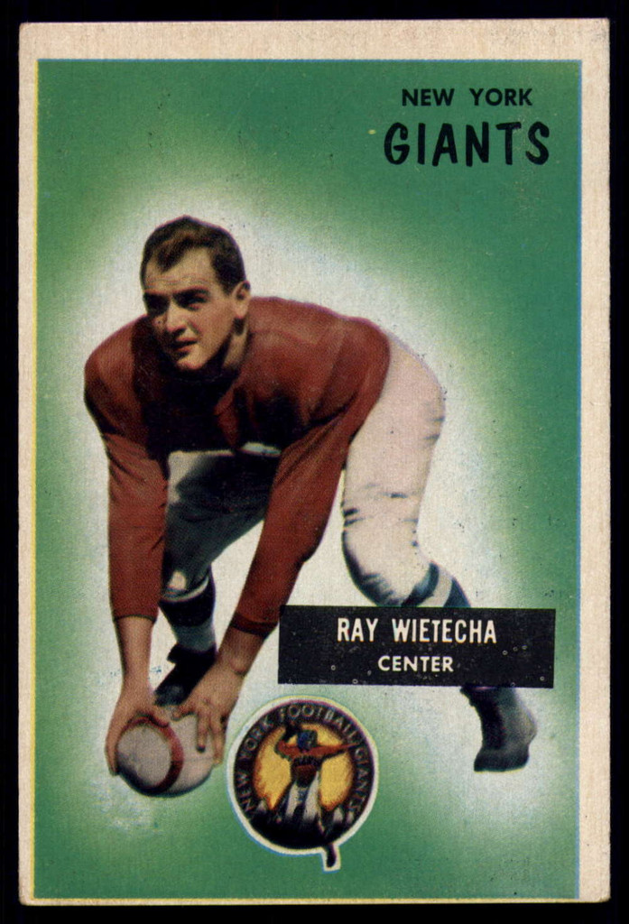 1955 Bowman #24 Ray Wietecha VG
