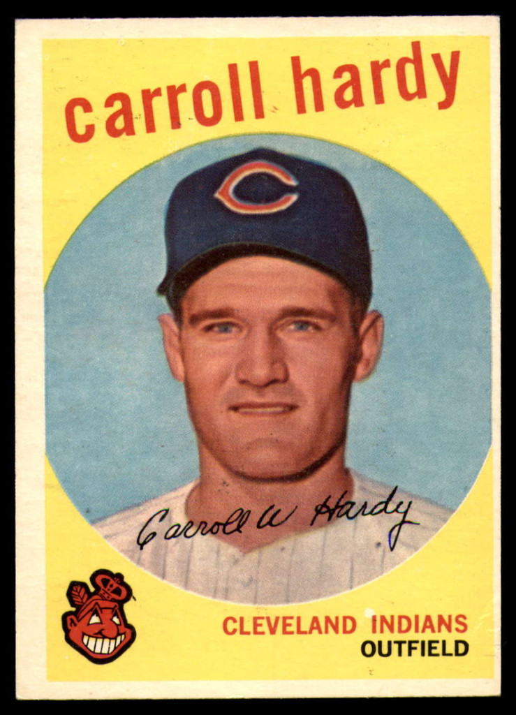 1959 Topps #168 Carroll Hardy VG/EX