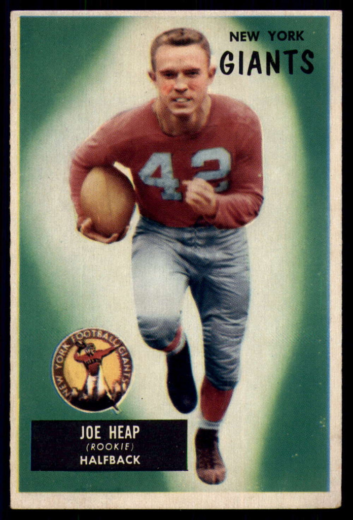 1955 Bowman #55 Joe Heap VG RC Rookie ID: 70600