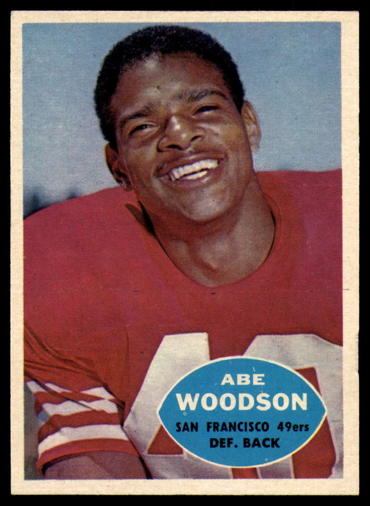 1960 Topps #120 Abe Woodson EX