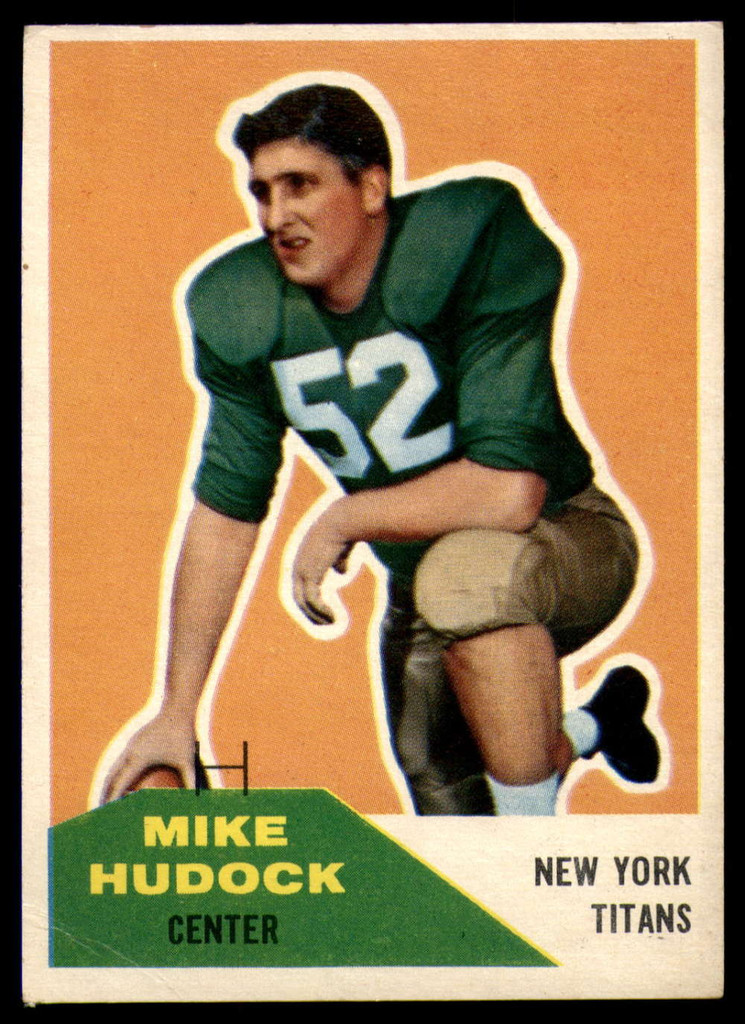 1960 Fleer #23 Mike Hudock VG 