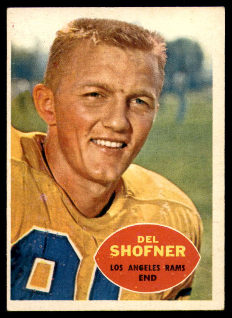 1960 Topps #65 Del Shofner EX ID: 74202
