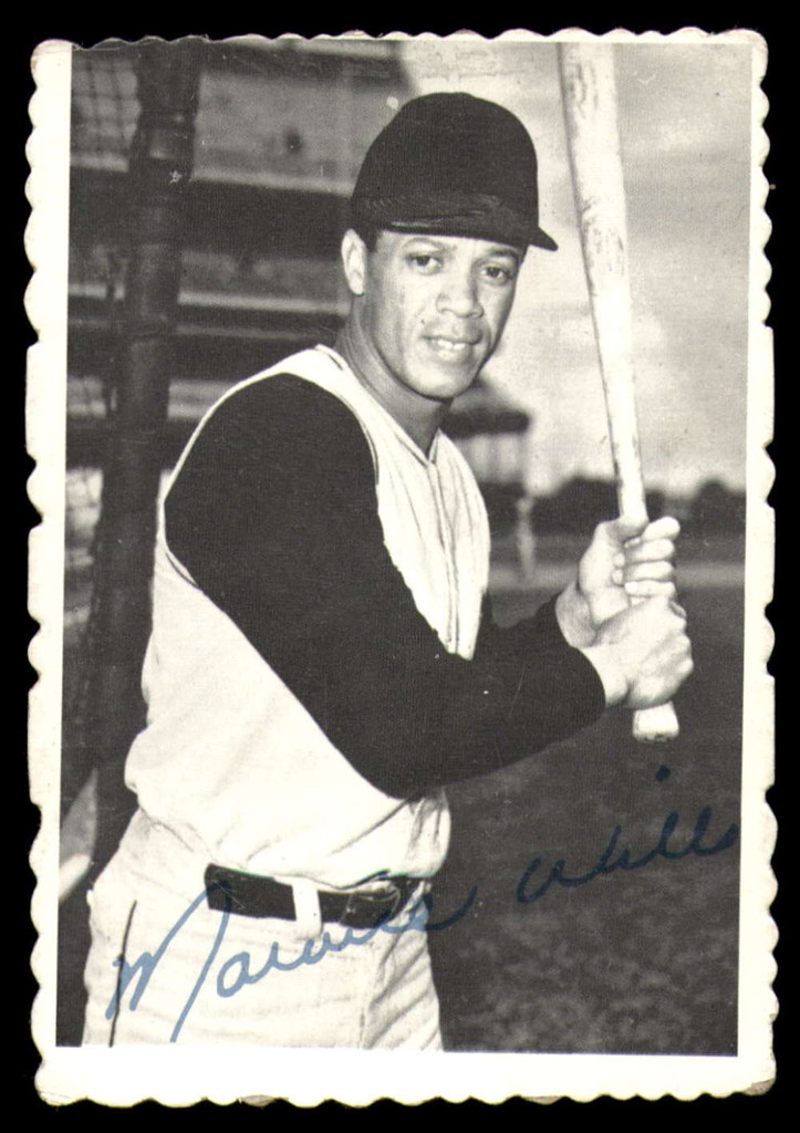 1969 Topps Deckle Edge #24 Maury Wills VG  ID: 82218