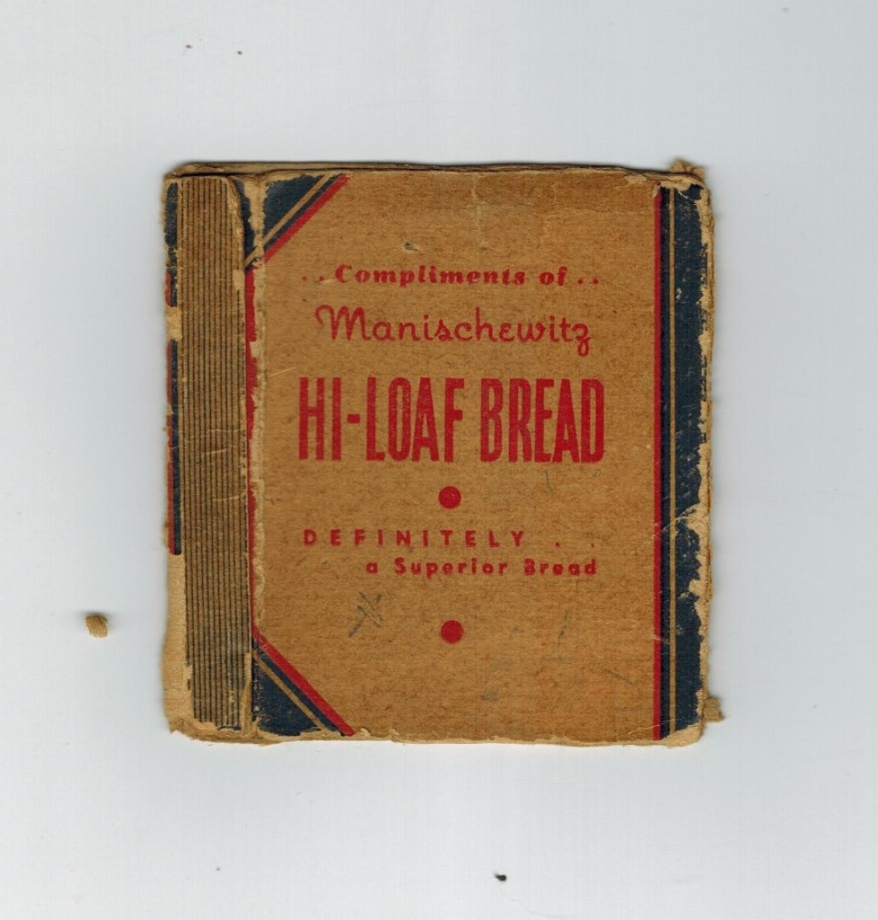 1941 Manischewitz Hi-Loaf Bread American Presidents w/Box 29/32   #*sku10028