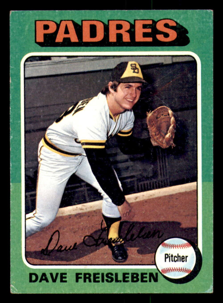 1975 Topps #37 Dave Freisleben Excellent 