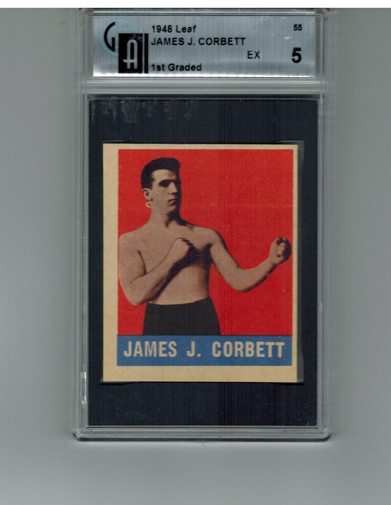 1948 LEAF  #55  JAMES J. CORBETT  (GAI 5 EX)  #*