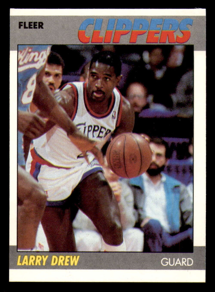 1987-88 Fleer #29 Larry Drew Near Mint Basketball 