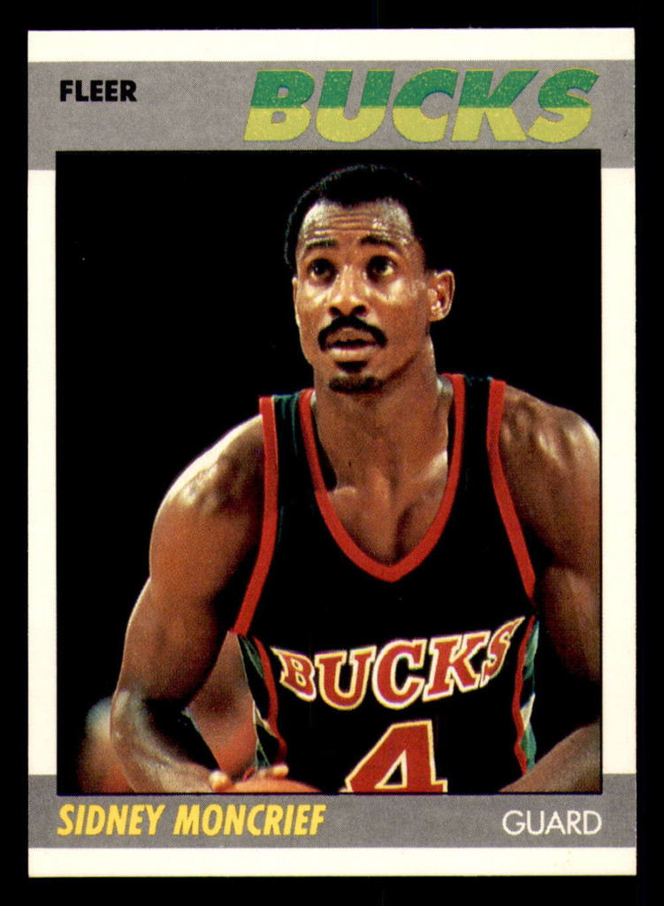 1987-88 Fleer #76 Sidney Moncrief NM-Mint Basketball 