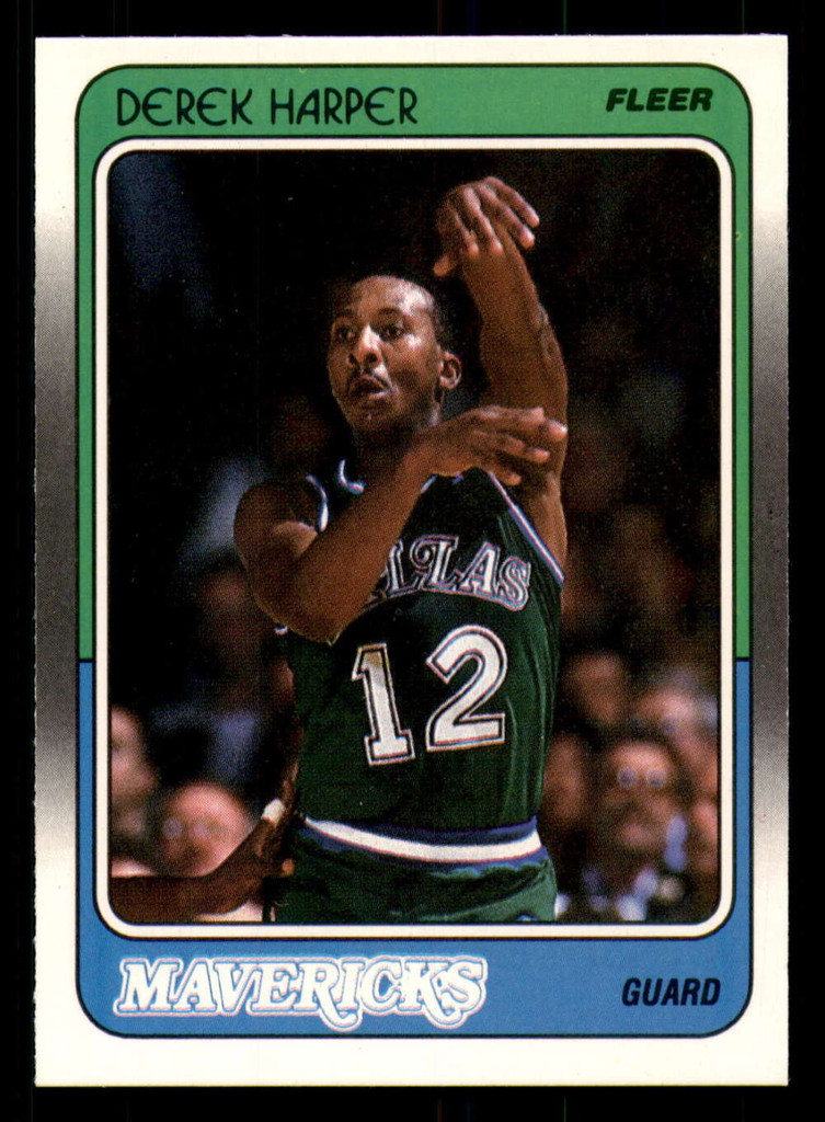 1988-89 Fleer #30 Derek Harper Near Mint+ Basketball  ID: 303601