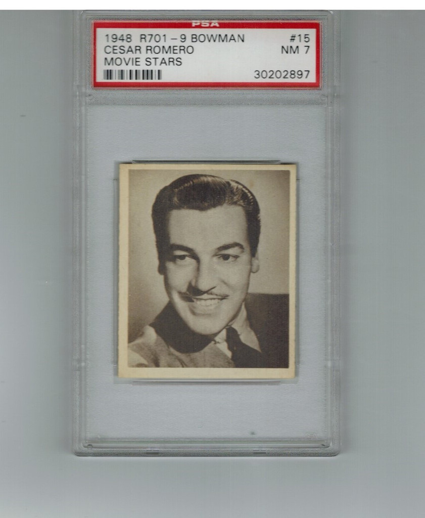 1948 Movie Stars #15 Cesar Romero PSA 7 NM  #*