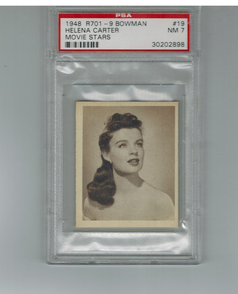 1948 Movie Stars #19 Helena Carter PSA 7 NM  #*sku2363