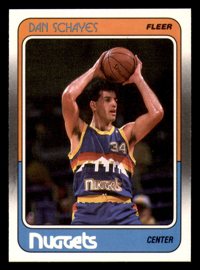 1988-89 Fleer #37 Danny Schayes Near Mint+  ID: 303620