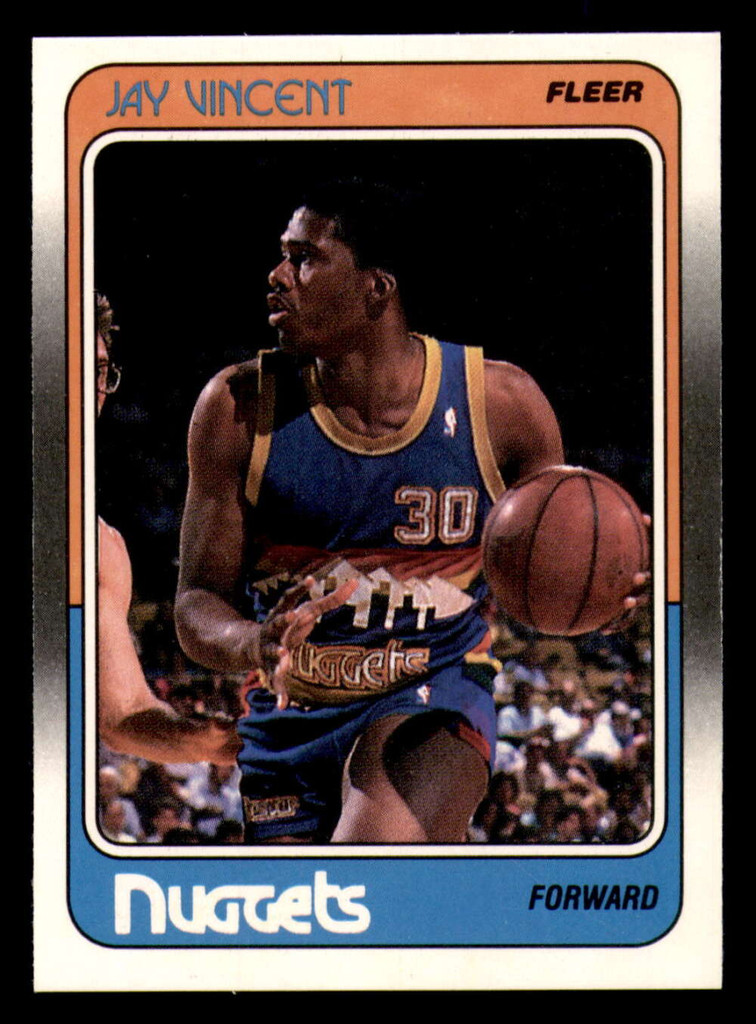 1988-89 Fleer #38 Jay Vincent Near Mint+  ID: 303625