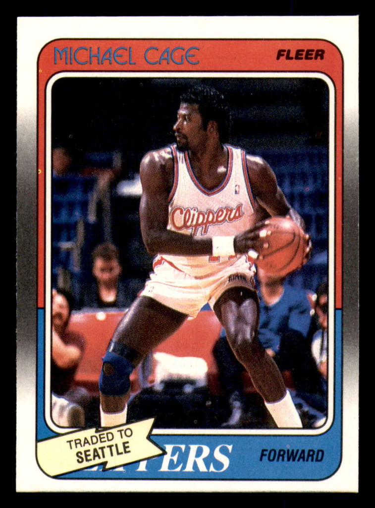 1988-89 Fleer #62 Michael Cage Near Mint+  ID: 303688