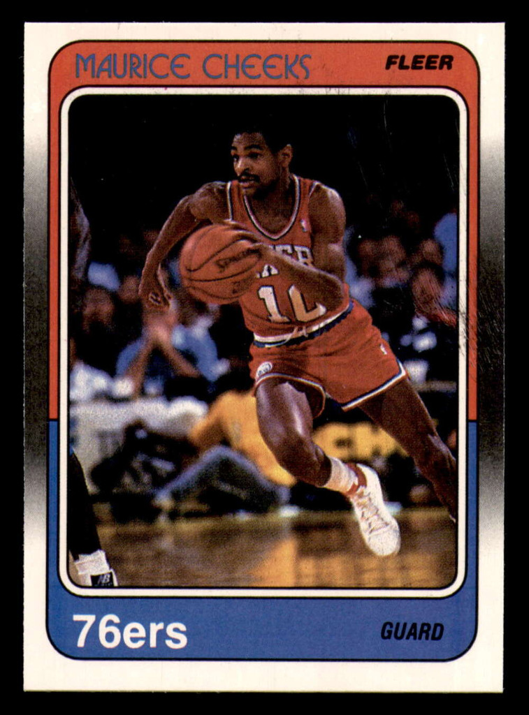 1988-89 Fleer #86 Maurice Cheeks Near Mint  ID: 303744