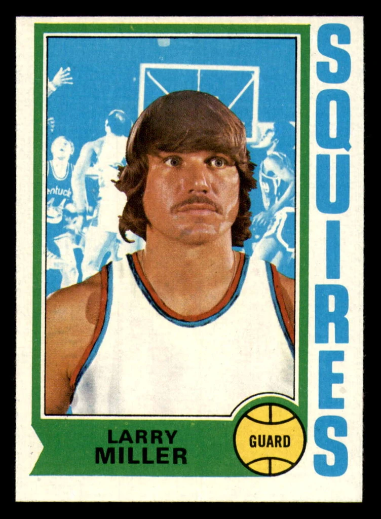 1974-75 Topps #213 Larry Miller Near Mint+  ID: 304266