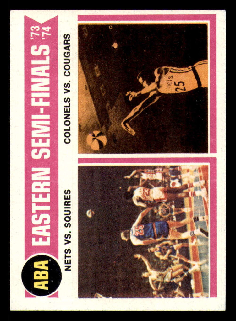 1974-75 Topps #246 ABA Eastern Semis Near Mint  ID: 304351