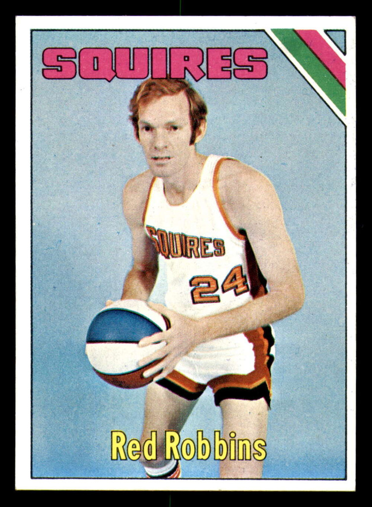 1975-76 Topps #295 Red Robbins Near Mint 