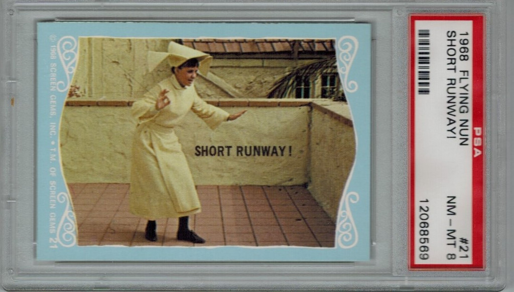 1968 Flying Nun #21 Short Runway! PSA 8 NM-MT   #*sku11217