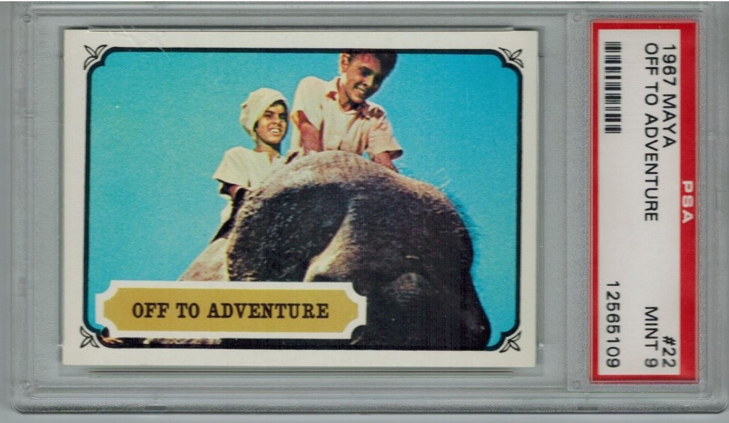 1967  MAYA #22 OFF TO ADVENTURE PSA 9 MINT  #*