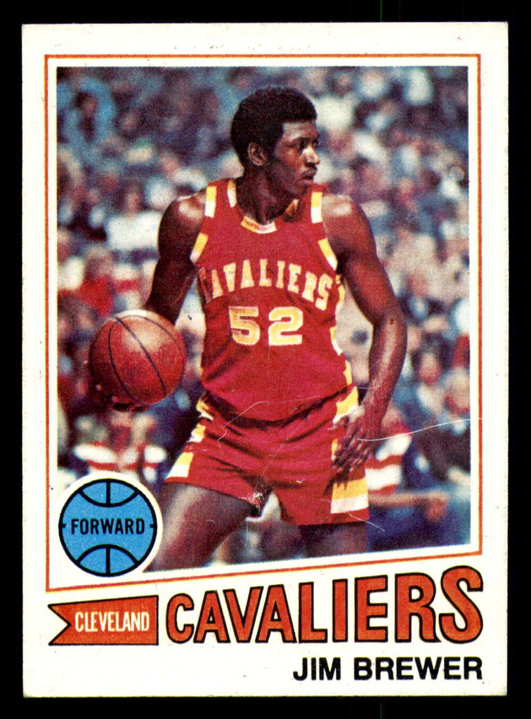 1977-78 Topps #9 Jim Brewer Excellent+ Cavaliers   