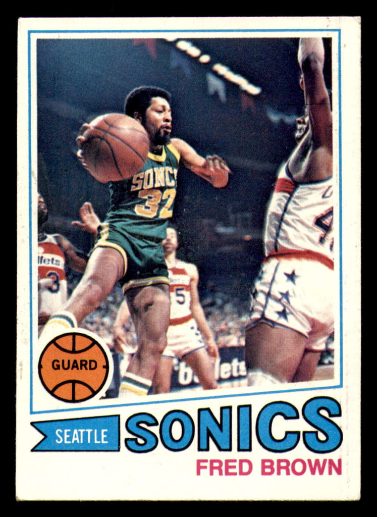 1977-78 Topps # 30 Fred Brown Ex-Mint 