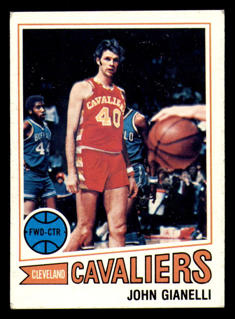 1977-78 Topps #31 John Gianelli UER Excellent+ Cavaliers UER   