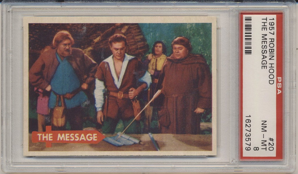 1957 Robin Hood #20 The Message PSA 8 NM-MT  #*