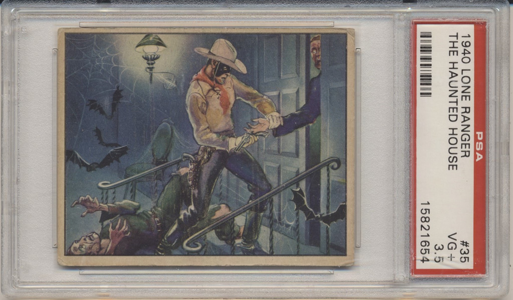 1940 LONE RANGER #35 THE HAUNTED HOUSE PSA 3.5 VG+  #*