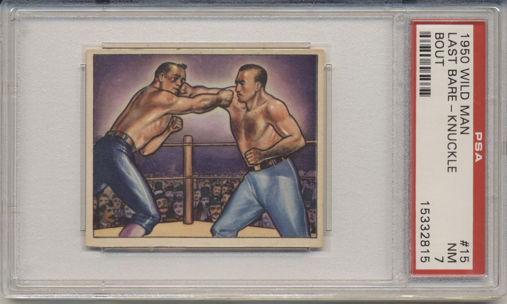 1950 WILD MAN #15 LAST BARE-KNUCKLE BOUT PSA 7 NM  #*