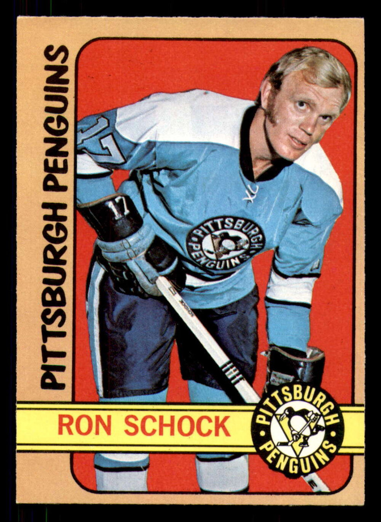 1972-73 O-Pee-Chee #81 Ron Schock Very Good OPC 