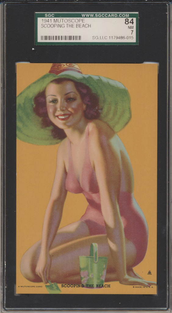 1940 MUTOSCOPE SCOOPING THE BEACH ... SGC 84 NM 7  #*sku26367