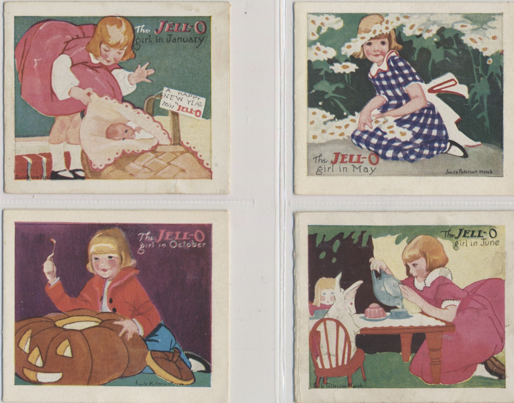 1924 Jell-O F216-5 Miss Jell-O Months Booklets 4 of 12  #*