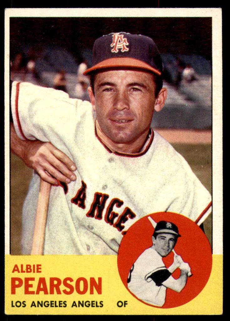 1963 Topps #182 Albie Pearson Excellent+ 