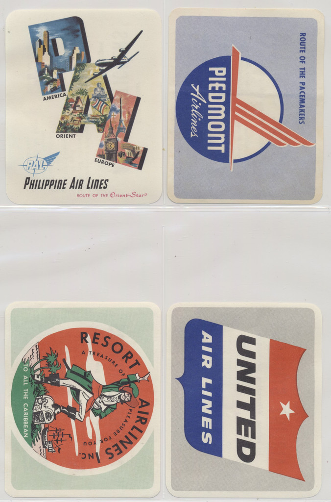 1950 F272-1 Wheaties Airlines Stickers 14/15   #*sku37308