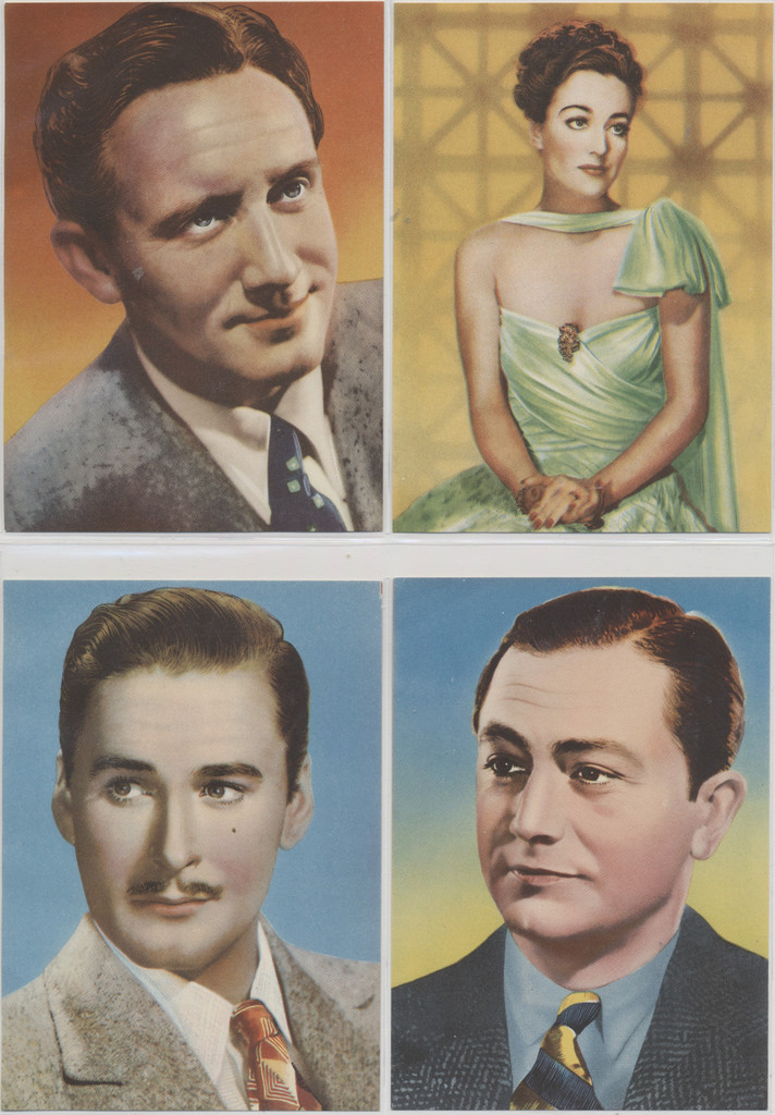 1940 Sherman's Pools LTD. Famous Film Stars Set 8  #*