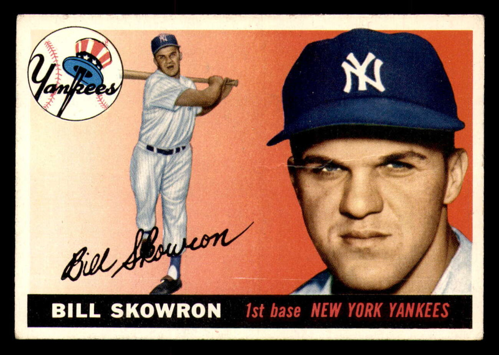 1955 Topps #22 Bill Skowron UER Very Good  ID: 308570