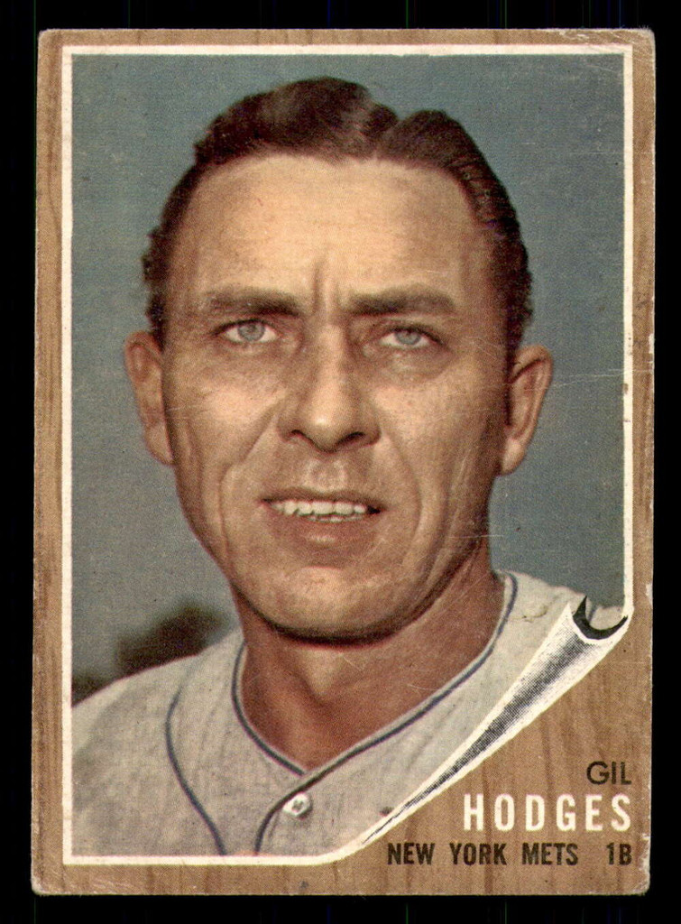 1962 Topps #85 Gil Hodges Very Good Mets    ID:308834