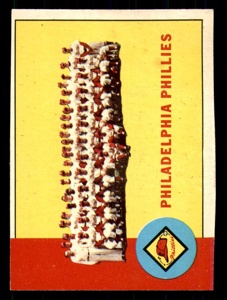 1963 Topps #13 Phillies Team Excellent+ Phillies    ID:308891